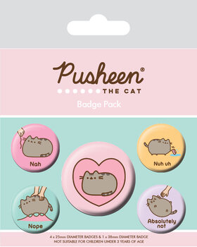Odznak Pusheen - Nah