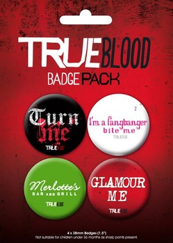 Plackový set TRUE BLOOD