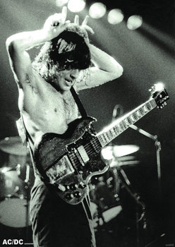 Plagát AC/DC - Angus Young 1979