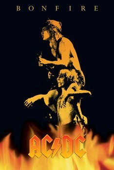 Plagát AC/DC - bonfire