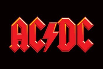 Plagát AC/DC - logo