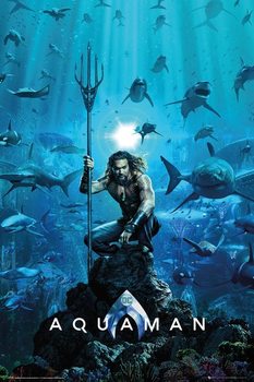 Plagát Aquaman - One Sheet