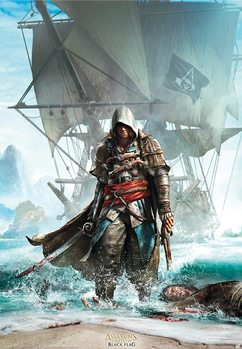 Plagát  Assassin´s Creed - Edward Debarquant