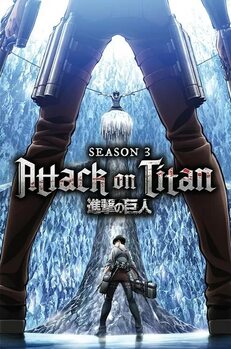 Plagát Attack On Titan - Key Art Season 3