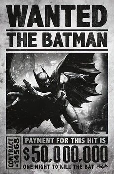 Plagát Batman: Arkham Origins - Wanted