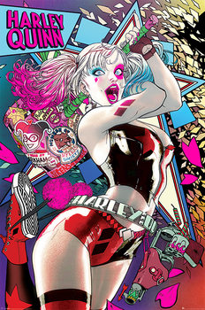 Plagát Batman - Harley Quinn Neon