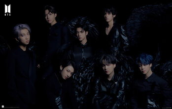 Plagát BTS - Black Wings