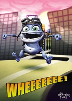 Plagát Crazy Frog - City