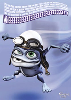 Plagát Crazy Frog - Wheeee!