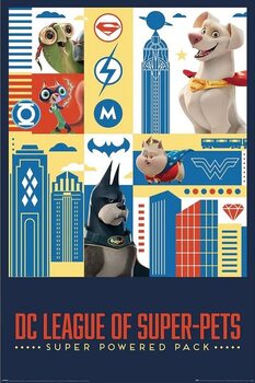 Plagát DC Super Pets - Activate