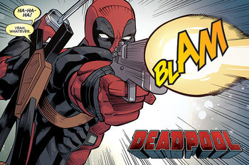Plagát Deadpool - Blam
