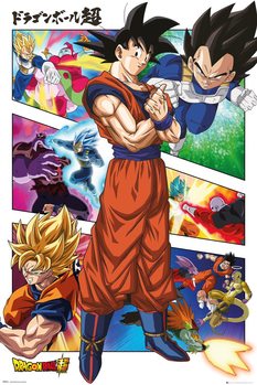 Plagát Dragon Ball - Panels