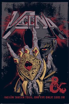 Plagát Dungeons & Dragons - Vecna Comic
