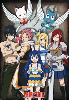 Plagát Fairy Tail - Group
