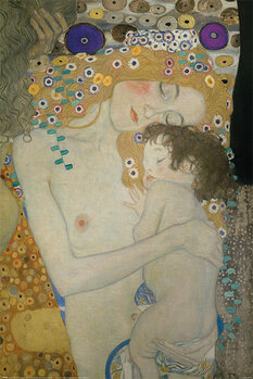 Plagát Gustav Klimt - Mother and Child