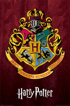 Plagát Harry Potter - Hogwarts School Crest