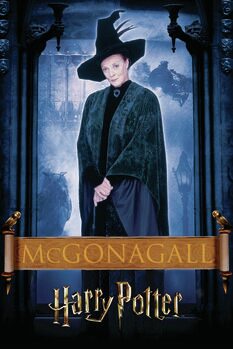 Plagát Harry Potter - McGonagall