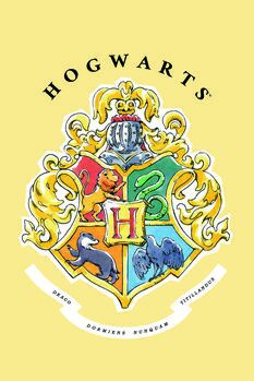 Plagát Hogwarts Emblem