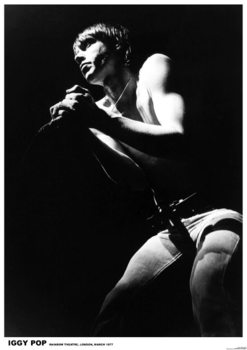 Plagát IGGY Pop - London 1977