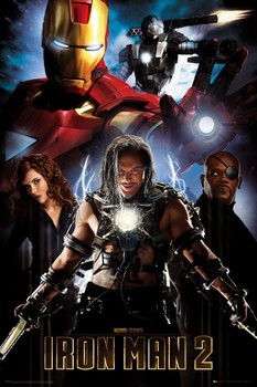 Plagát IRON MAN 2 - collage