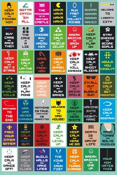 Plagát Keep Calm - Gaming New