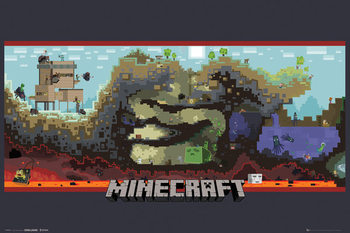 Plagát Minecraft - underground