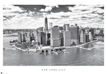 Plagát New York City - Airview