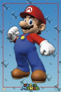 Plagát Nintendo - super mario