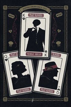 Plagát Peaky Blinders - Cards
