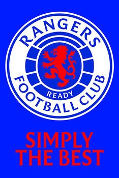 Plagát Rangers FC - Simply the Best