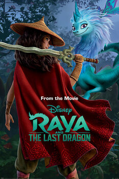 Plagát Raya and the Last Dragon - Warrior in the Wild