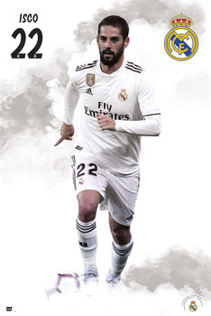 Plagát  Real Madrid 2018/2019 - Isco