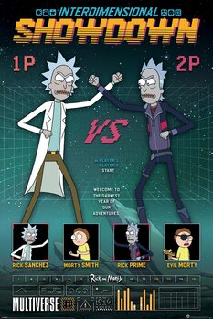 Plagát Rick and Morty - Showdown