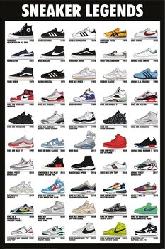 Plagát Sneaker Legends