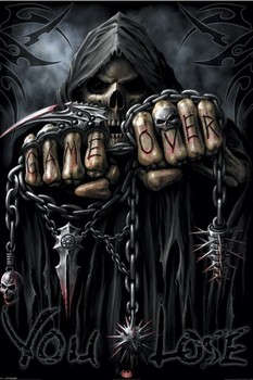 Plagát  Spiral - game over Reaper