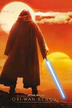 Plagát Star Wars: Obi-Wan Kenobi - Twin Suns