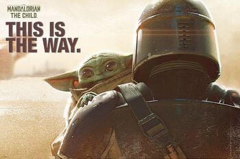 Plagát Star Wars: The Mandalorian - This Is The Way