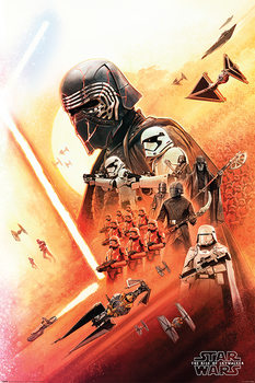 Plagát Star Wars: Vzostup Skywalkera - Kylo Ren
