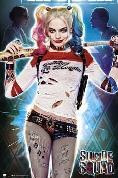 Plagát Suicide Squad - Harley Quinn - Daddy‘s Lil Monster