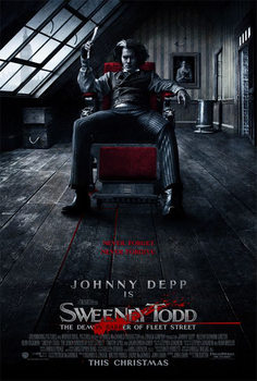 Plagát Sweeney Todd: Diabolský holič z Fleet Street