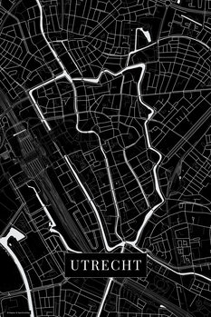 Plagát Utrecht black