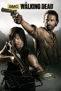 Plagát WALKING DEAD - rick&daryl