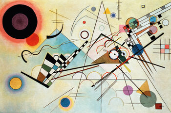 Plagát Wassily Kandinsky - Composition VIII.