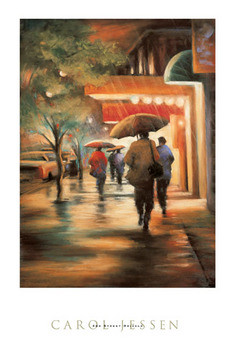 Kunsttryk 2nd Street Drizzle