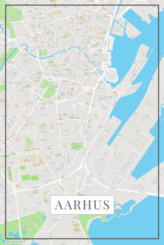 Plakat Aarhus color