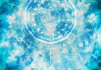 Plakat Abstract mandala graphic background