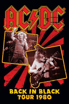 Plakat AC/DC - Back in Black 80