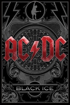 Plakat AC/DC - black ice