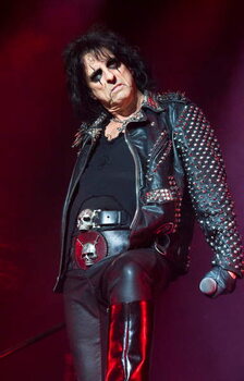 Billede på lærred Alice Cooper at The Manchester Apollo