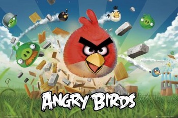 Plakat Angry birds